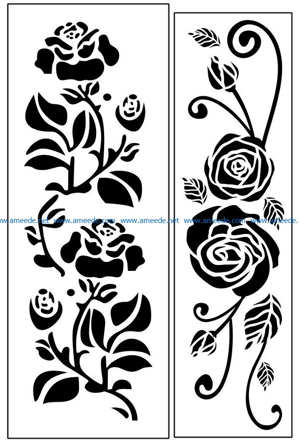 Design pattern panel screen AN00071043 file cdr and dxf free vector download for Laser cut CNC