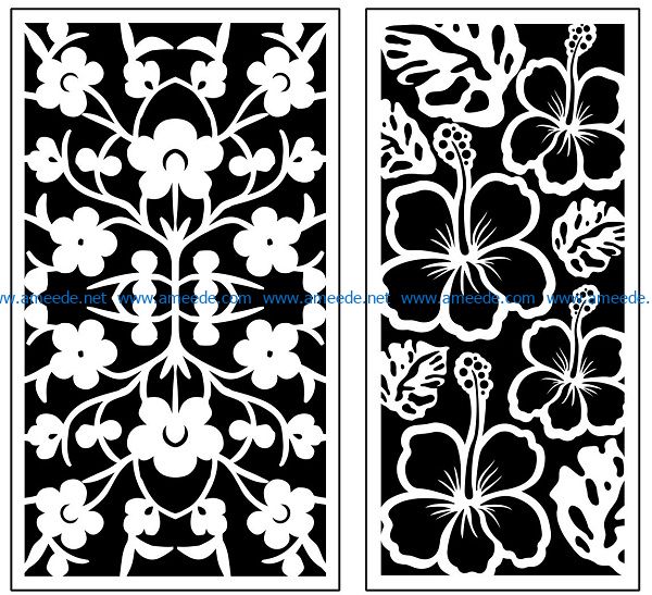 Design pattern panel screen AN00071045 file cdr and dxf free vector download for Laser cut CNC