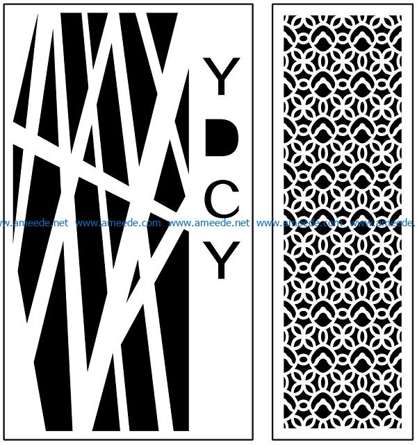 Design pattern panel screen AN00071051 file cdr and dxf free vector download for Laser cut CNC