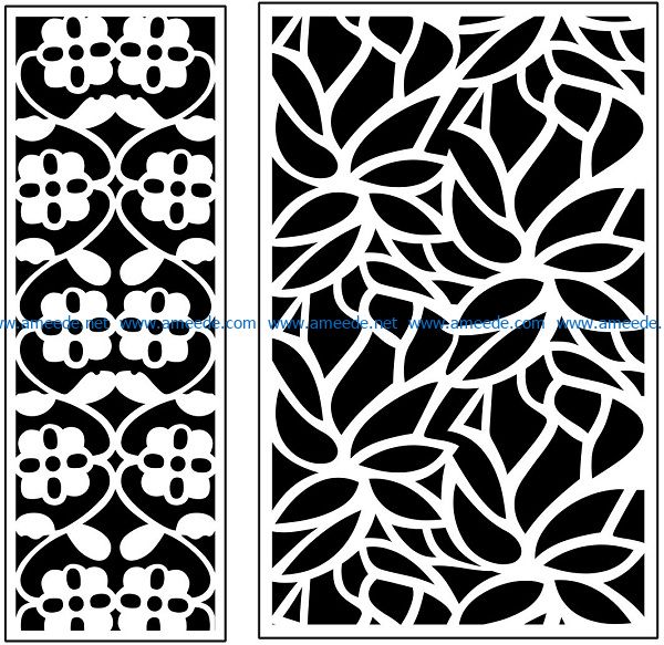 Design pattern panel screen AN00071062 file cdr and dxf free vector download for Laser cut CNC