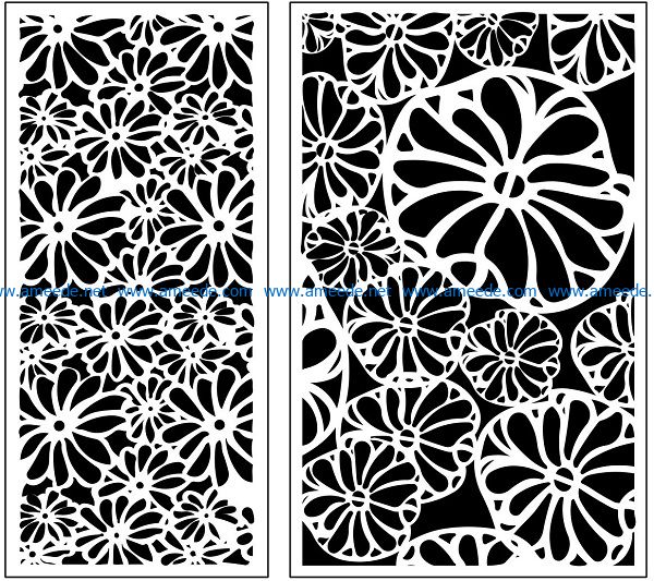 Design pattern panel screen AN00071065 file cdr and dxf free vector download for Laser cut CNC