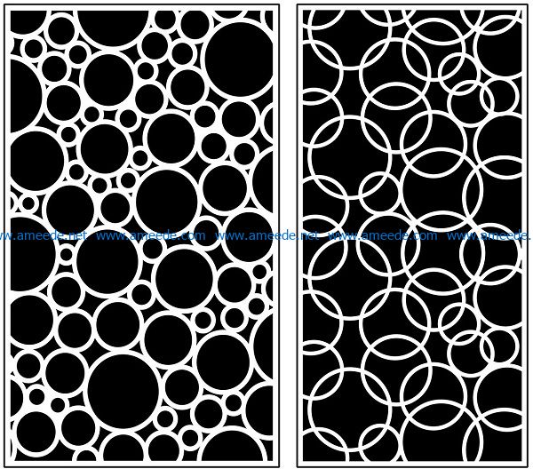 Design pattern panel screen AN00071104 file cdr and dxf free vector download for Laser cut CNC