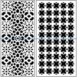 Design pattern panel screen AN00071114 file cdr and dxf free vector download for Laser cut CNC
