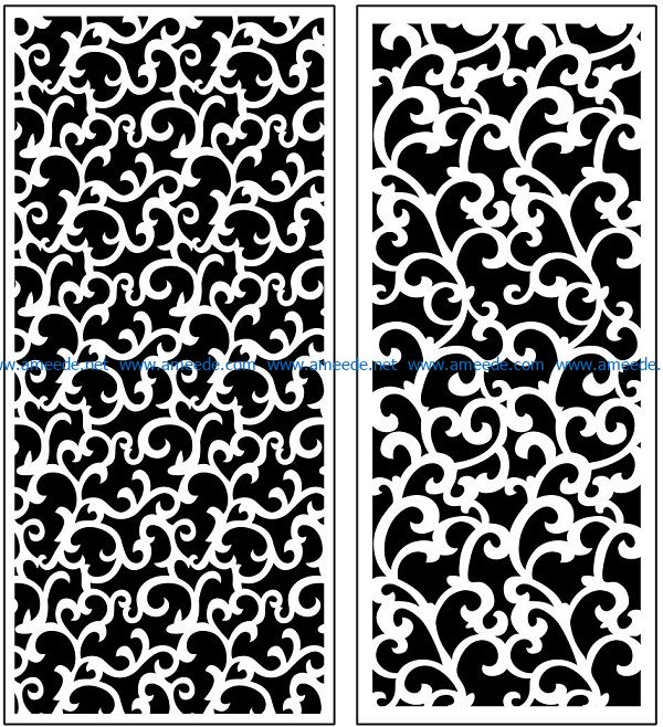 Design pattern panel screen AN00071139 file cdr and dxf free vector download for Laser cut CNC 5 Design pattern panel screen AN00071139 file cdr and dxf free vector download for Laser cut CNC
