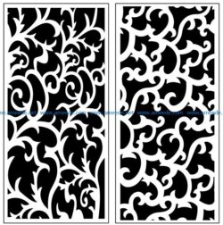 Design pattern panel screen AN00071140 file cdr and dxf free vector download for Laser cut CNC