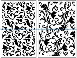 Design pattern panel screen AN00071144 file cdr and dxf free vector download for Laser cut CNC