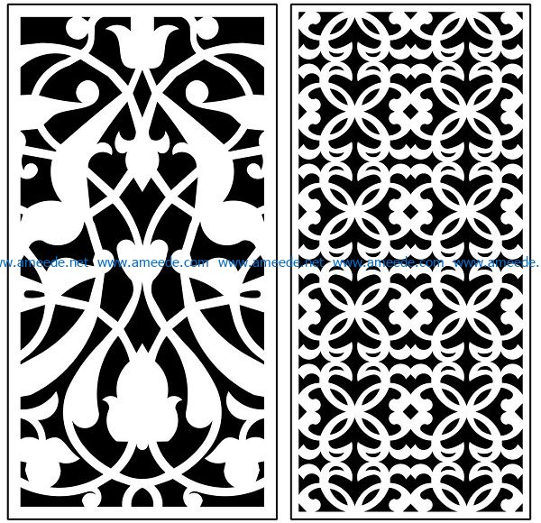 Design pattern panel screen AN00071260 file cdr and dxf free vector download for Laser cut CNC 5 Design pattern panel screen AN00071260 file cdr and dxf free vector download for Laser cut CNC