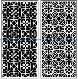 Design pattern panel screen AN00071342 file cdr and dxf free vector download for Laser cut CNC