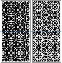 Design pattern panel screen AN00071342 file cdr and dxf free vector download for Laser cut CNC