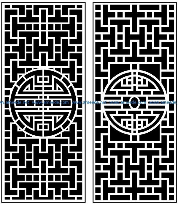 Design pattern panel screen AN00071388 file cdr and dxf free vector download for Laser cut CNC 1 Design pattern panel screen AN00071388 file cdr and dxf free vector download for Laser cut CNC