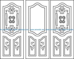 Design pattern panel screen  E0007998 file cdr and dxf free vector download for Laser cut CNC