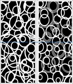 Design pattern panel screen E0008334 file cdr and dxf free vector download for Laser cut CNC