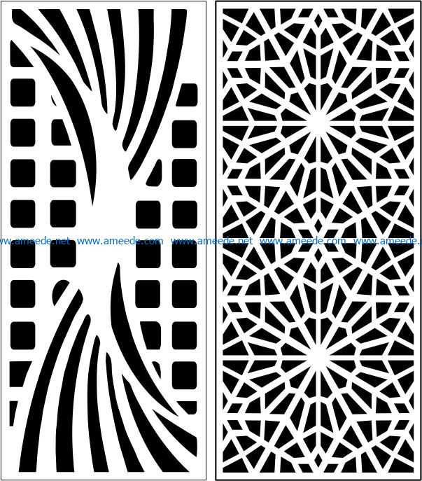 Design pattern panel screen E0008335 file cdr and dxf free vector download for Laser cut CNC 5 Design pattern panel screen E0008335 file cdr and dxf free vector download for Laser cut CNC