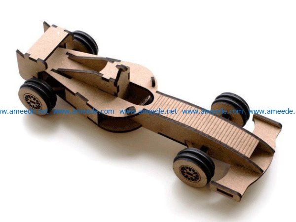 F1 Ferrari file cdr and dxf free vector download for Laser cut