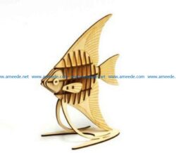 Fish Mehta file cdr and dxf free vector download for Laser cut