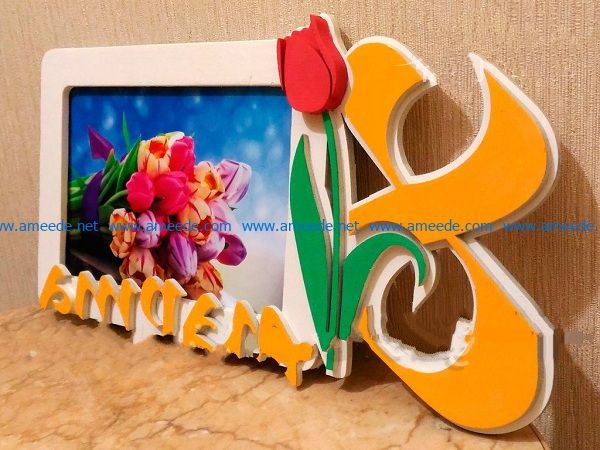 Foto Ramka marta file cdr and dxf free vector download for Laser cut 5 Foto Ramka marta file cdr and dxf free vector download for Laser cut