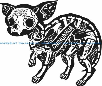 Ghost cat file cdr and dxf free vector download for laser engraving machines