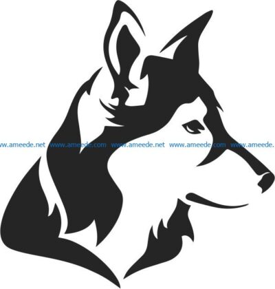Husky file cdr and dxf free vector download for Laser cut Plasma