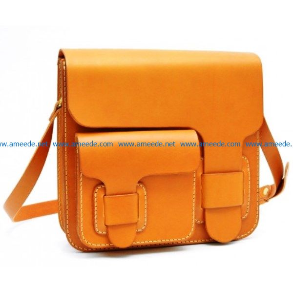 Leather Sewing & Fiber Leather women bag template & pattern for laser ...