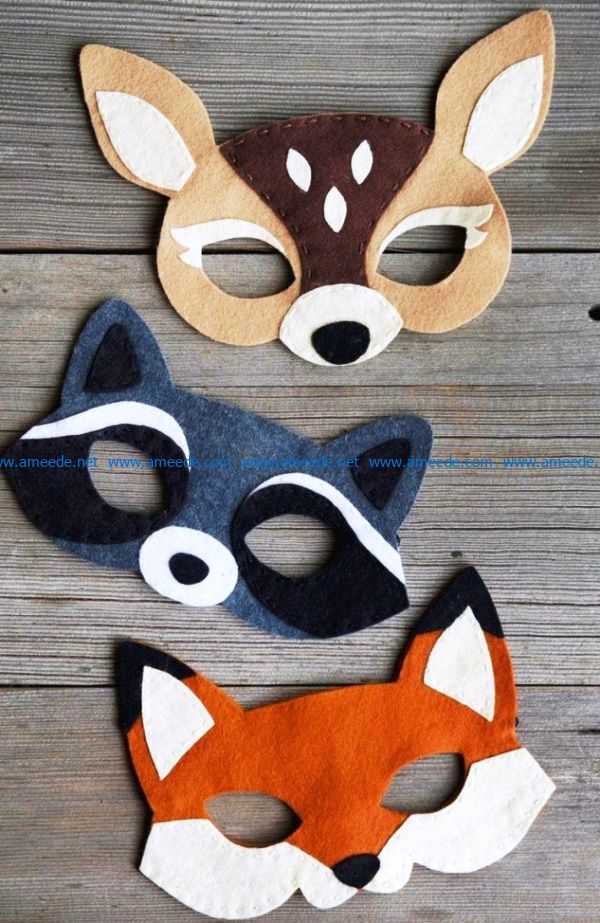 Mask file cdr and dxf free vector download for Laser cut