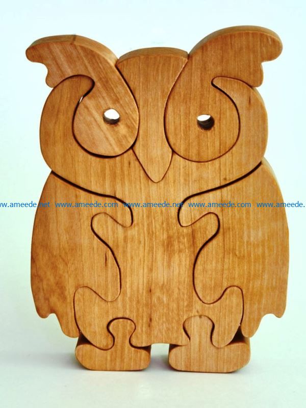 Owl file cdr and dxf free vector download for Laser cut