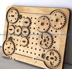 Pole constructor file cdr and dxf free vector download for Laser cut