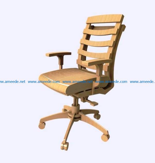 Spinning chair file cdr and dxf free vector download for Laser cut