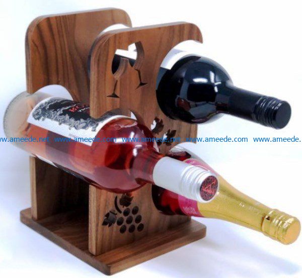 Wine racks file cdr and dxf free vector download for Laser cut CNC