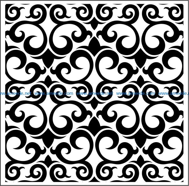 Carved wood Vector file cdr and dxf free vector download for laser engraving machines