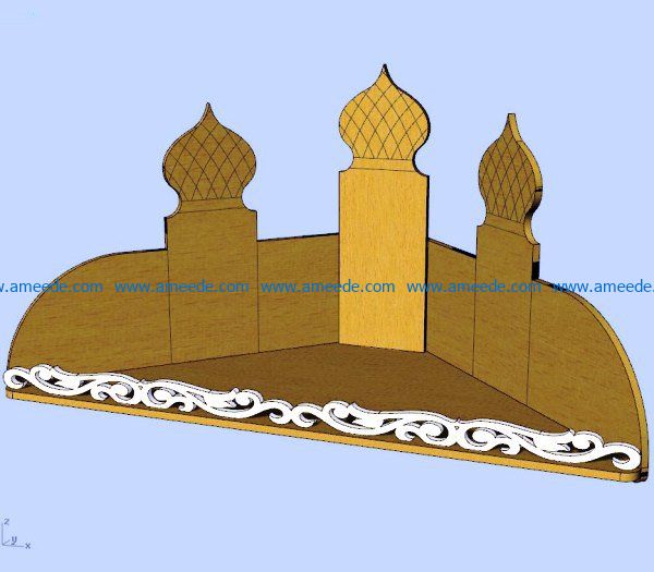 Christian shelf file cdr and dxf free vector download for Laser cut