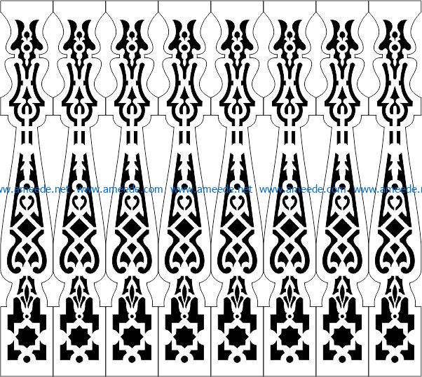 Corridor home file cdr and dxf free vector download for Laser cut CNC