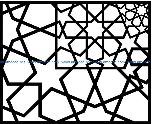 Download Decorative rectangles file cdr and dxf free vector ...