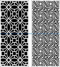 Design pattern panel screen E0008429 file cdr and dxf free vector download for Laser cut CNC