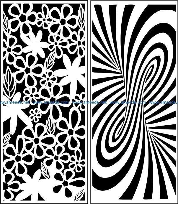 Design pattern panel screen E0008574 file cdr and dxf free vector download for Laser cut CNC 5 Design pattern panel screen E0008574 file cdr and dxf free vector download for Laser cut CNC