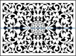 Design pattern panel screen E0008840 file cdr and dxf free vector download for Laser cut CNC