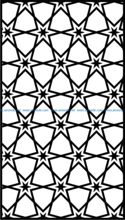Design pattern panel screen E0008866 file cdr and dxf free vector download for Laser cut CNC