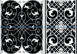 Design pattern panel screen E0008907 file cdr and dxf free vector download for Laser cut CNC