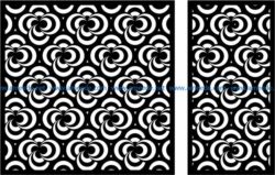 Design pattern panel screen E0008911 file cdr and dxf free vector download for Laser cut CNC