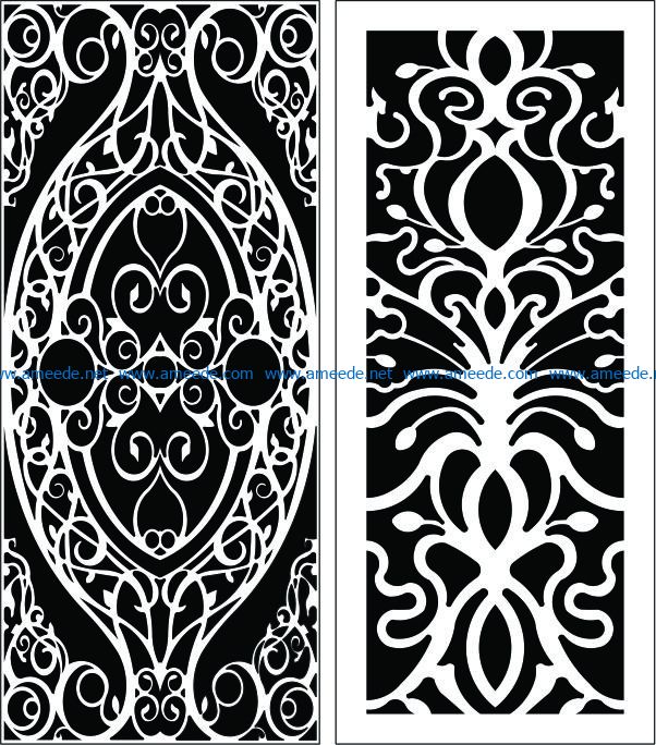 Design pattern panel screen E0008912 file cdr and dxf free vector download for Laser cut CNC
