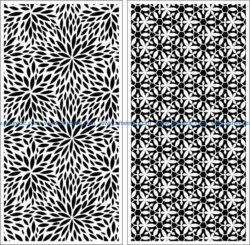 Design pattern panel screen E0008936 file cdr and dxf free vector download for Laser cut CNC