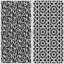Design pattern panel screen E0008937 file cdr and dxf free vector download for Laser cut CNC