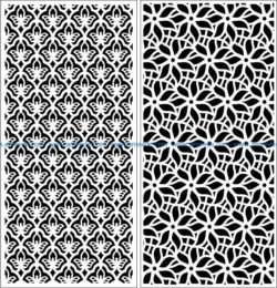 Design pattern panel screen E0008938 file cdr and dxf free vector download for Laser cut CNC