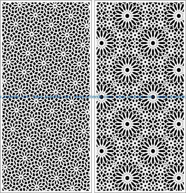 Design pattern panel screen E0008940 file cdr and dxf free vector download for Laser cut CNC