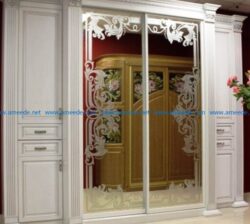 Door decoration frame file cdr and dxf free vector download for Laser cut