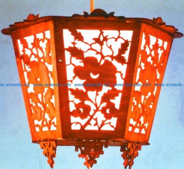 Flower lanterns file cdr and dxf free vector download for Laser cut