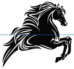 Horse hurdles file cdr and dxf free vector download for laser engraving machines