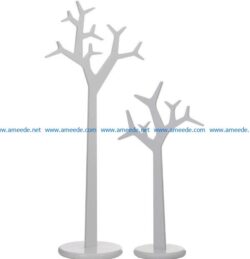 Tree layout file cdr and dxf free vector download for Laser cut