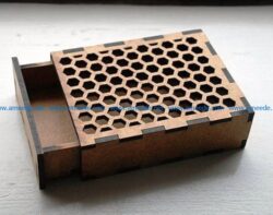 card box file cdr and dxf free vector download for Laser cut