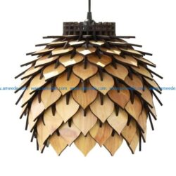 Artichoke chandelier file cdr and dxf free vector download for Laser cut