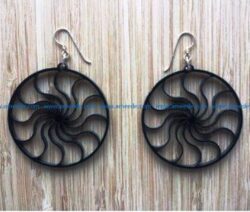Circles Earrings S0000012 file cdr and dxf free vector download for Laser cut